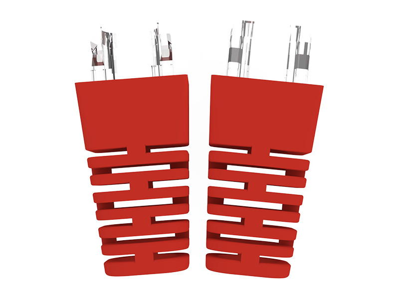 02-107-008 PC+PVC RJ45 Trækaflastning 02-107-008 PC+PVC RJ45 Trækaflastning