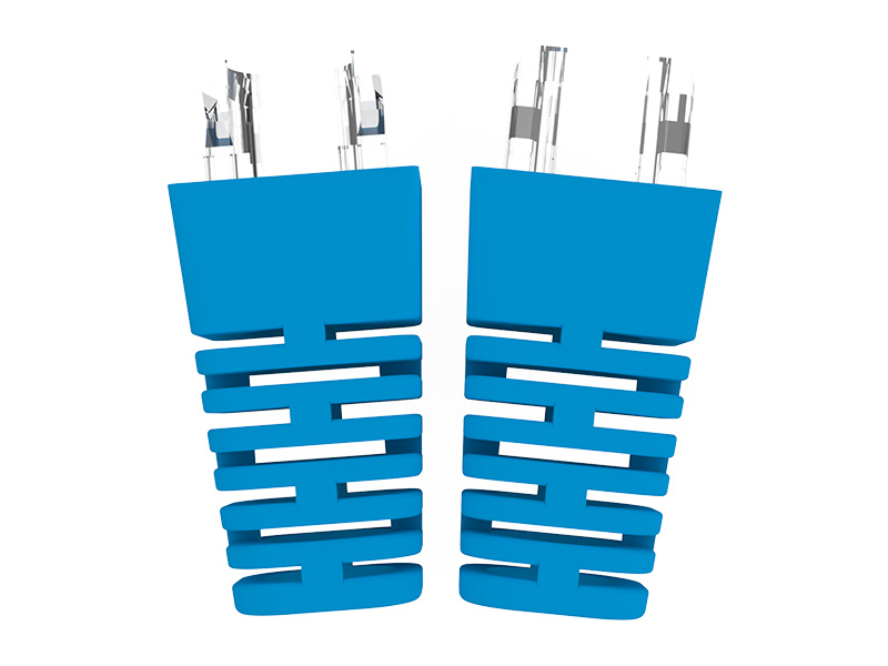 02-107-008 PC+PVC RJ45 Trækaflastning 02-107-008 PC+PVC RJ45 Trækaflastning